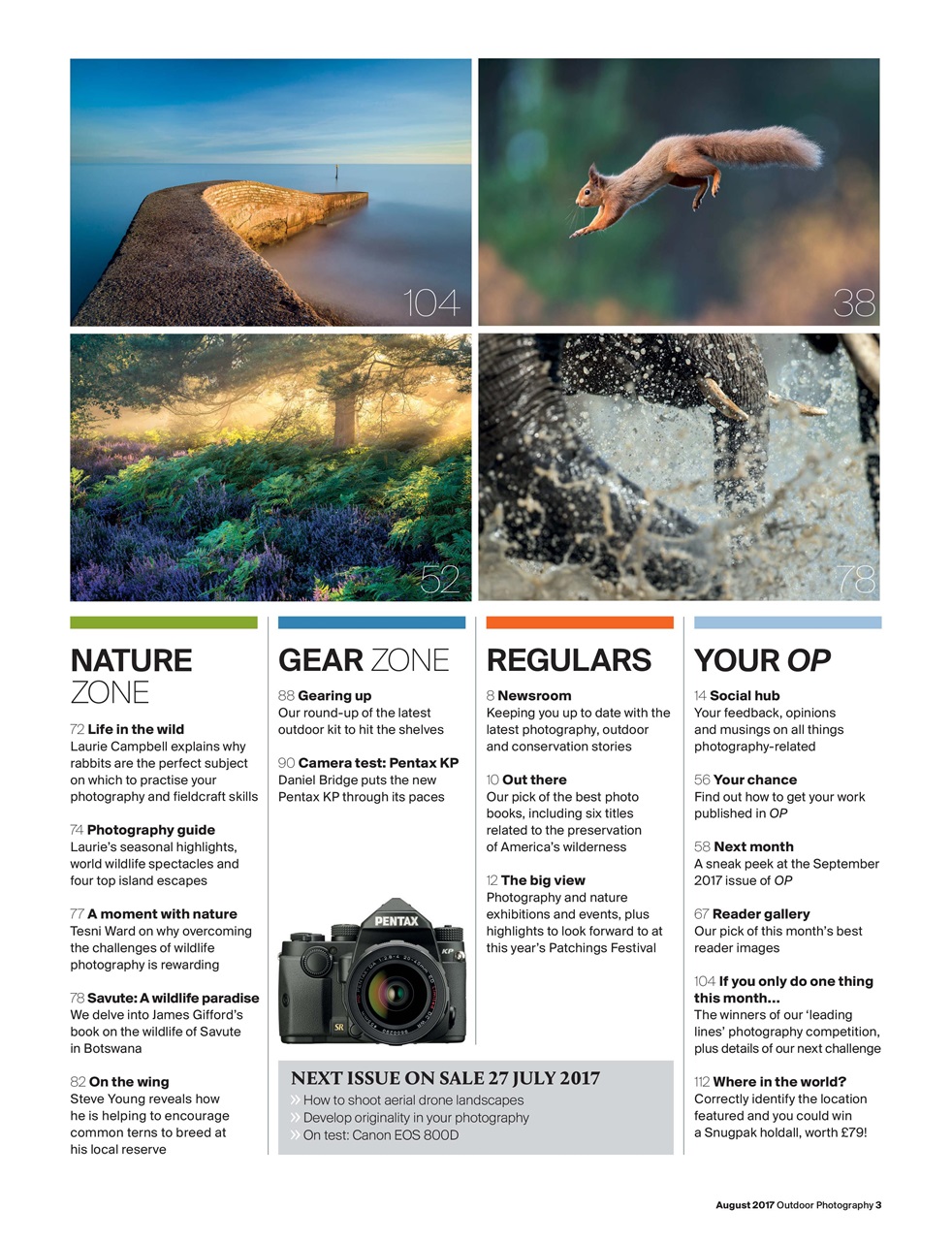 Outdoor Photography Preview Pages