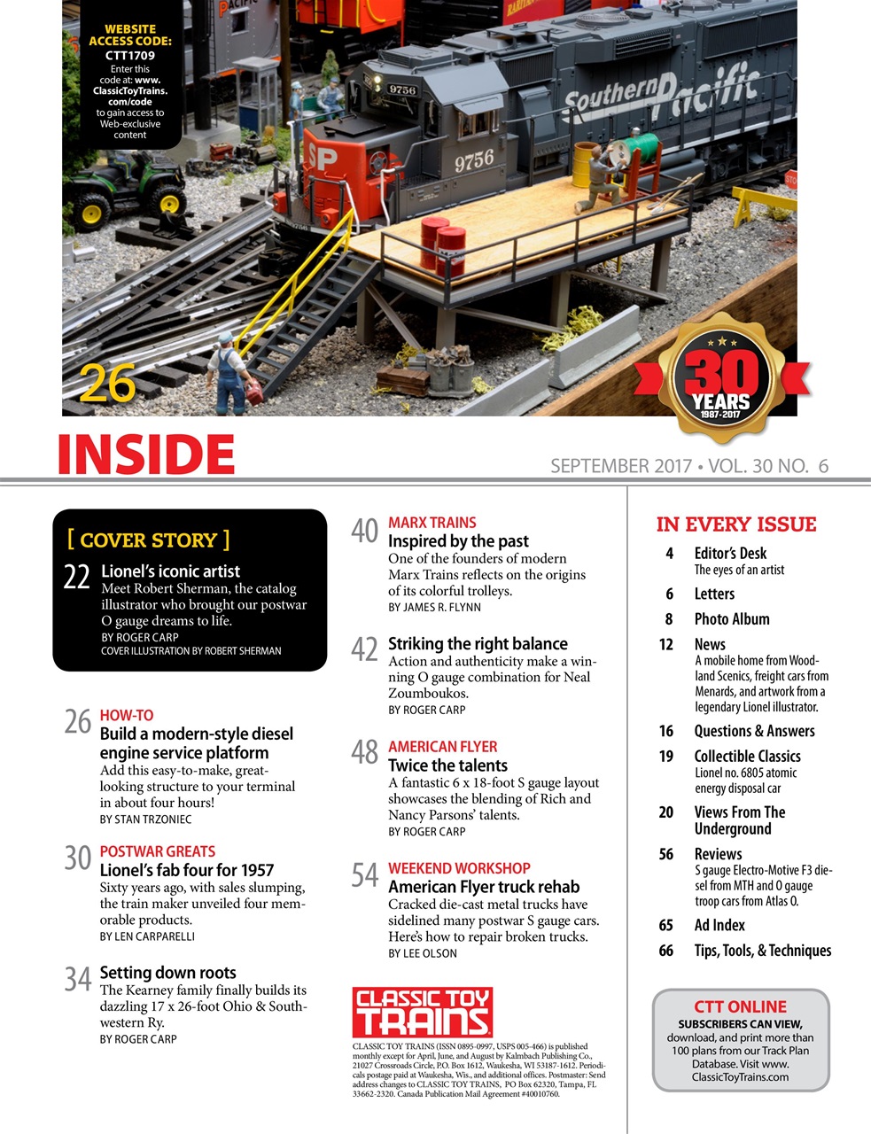 Classic Toy Trains Preview Pages
