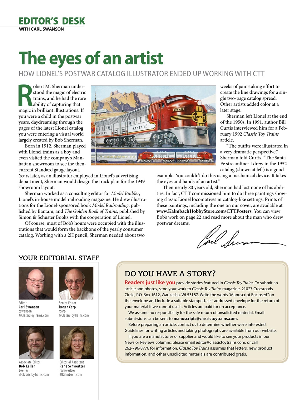 Classic Toy Trains Preview Pages