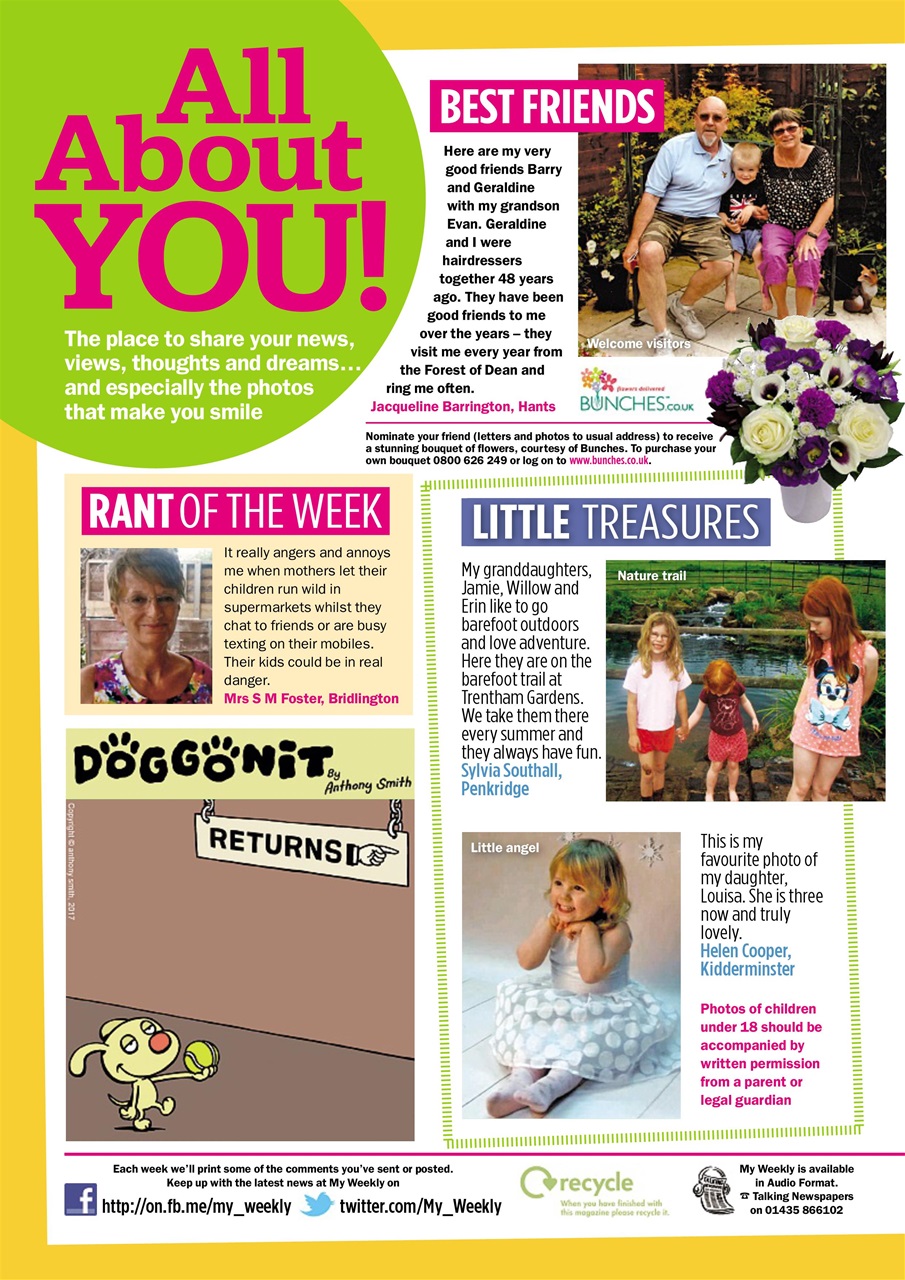 My Weekly Preview Pages