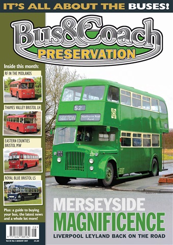 Bus & Coach Preservation issue   August 2017