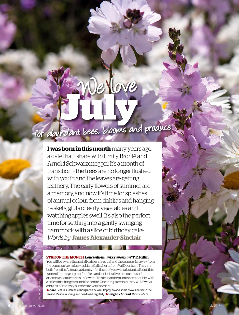 BBC Gardeners’ World Magazine Preview Pages