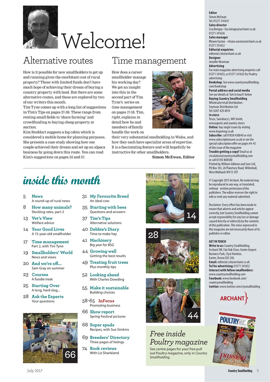 The Country Smallholder Preview Pages