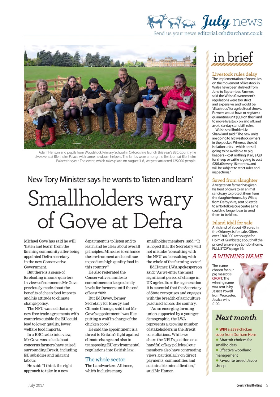 The Country Smallholder Preview Pages