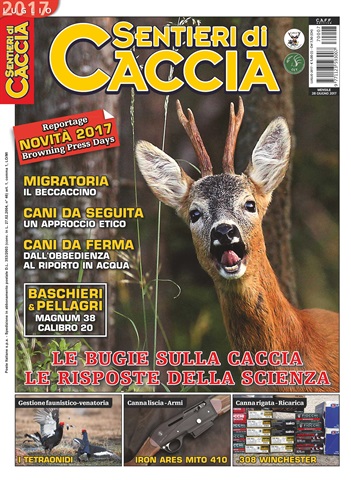 SENTIERI DI CACCIA issue Luglio 2017