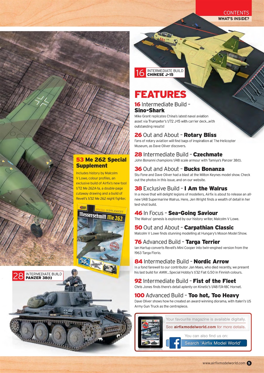 Airfix Model World Preview Pages