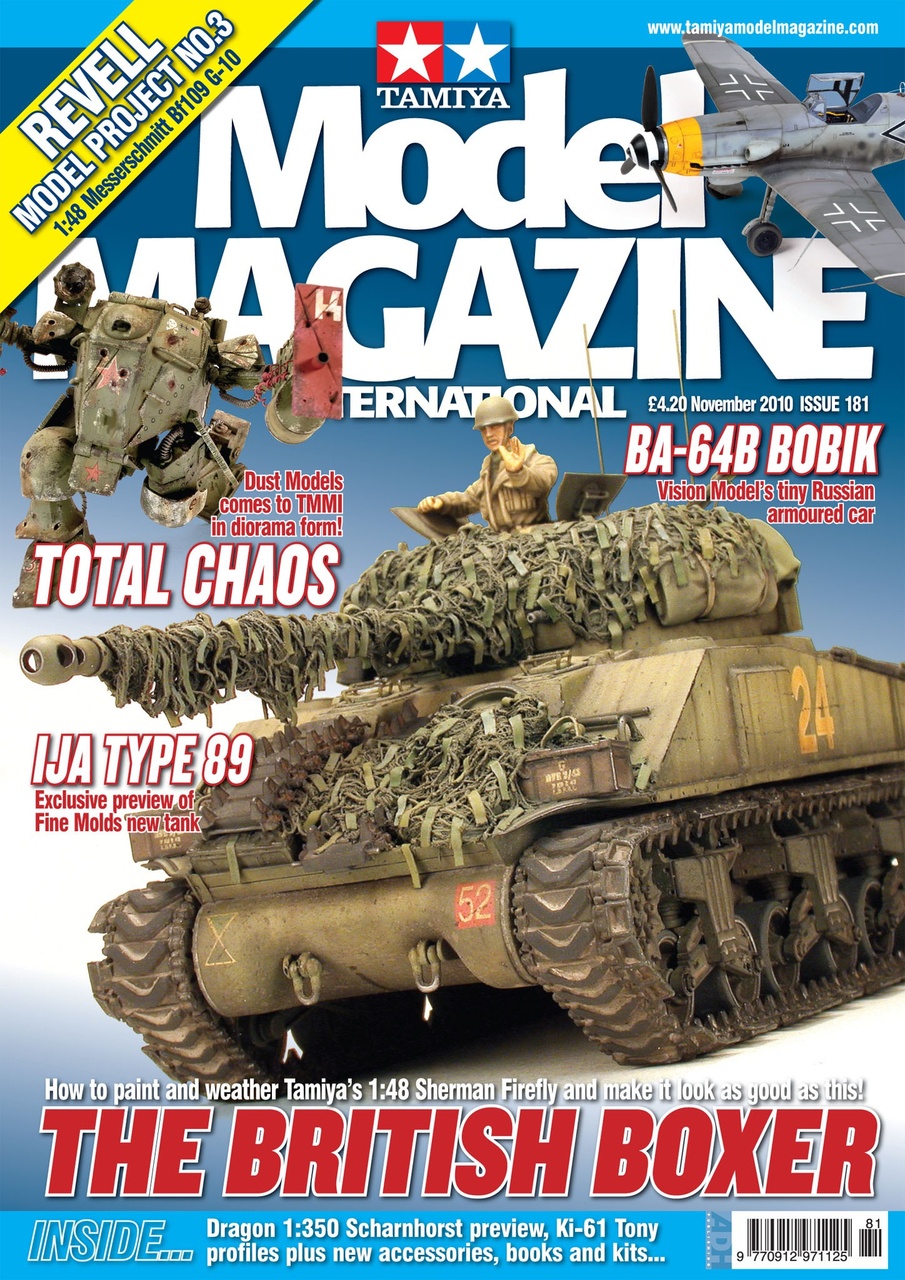 Tamiya Model Magazine Preview Pages