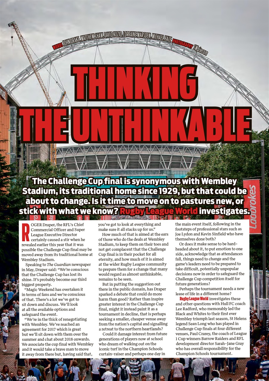 Rugby League World Preview Pages
