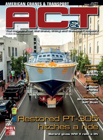 American Cranes & Transport issue July 2017