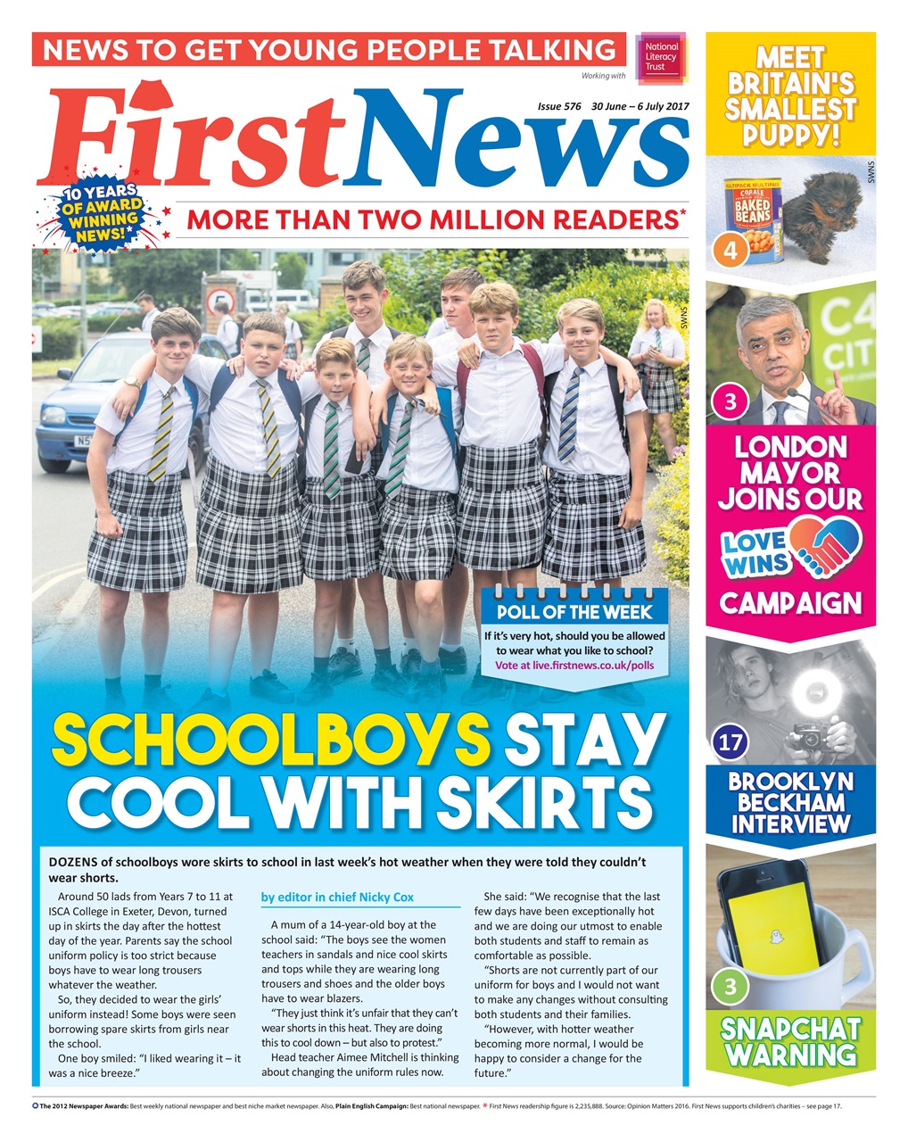 First News Preview Pages
