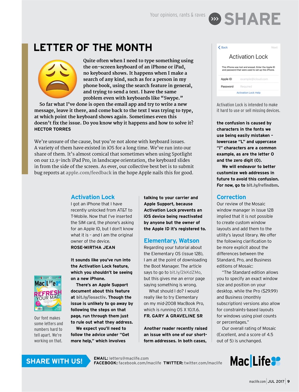 Mac|Life Preview Pages