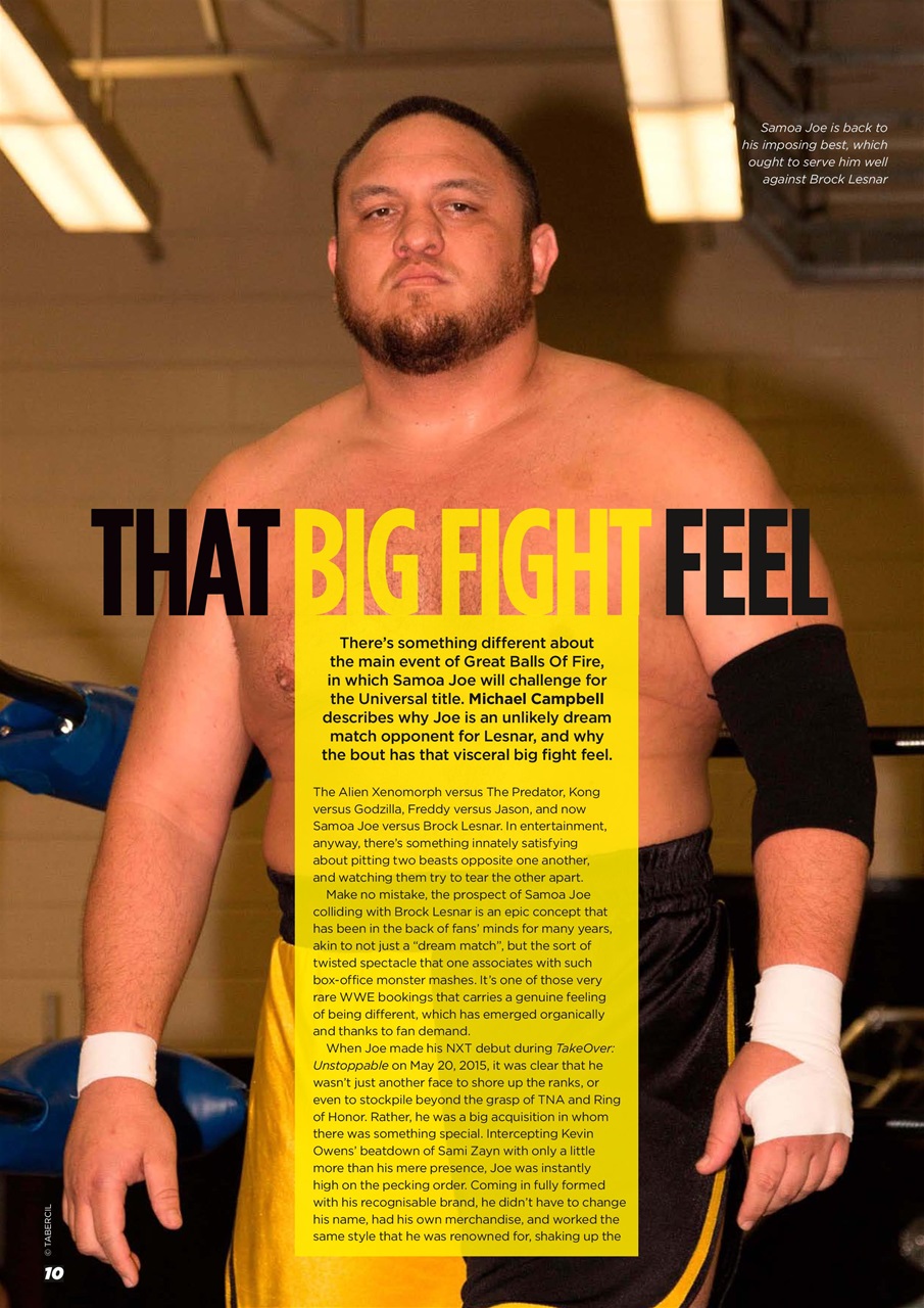 Wrestletalk Magazine Preview Pages