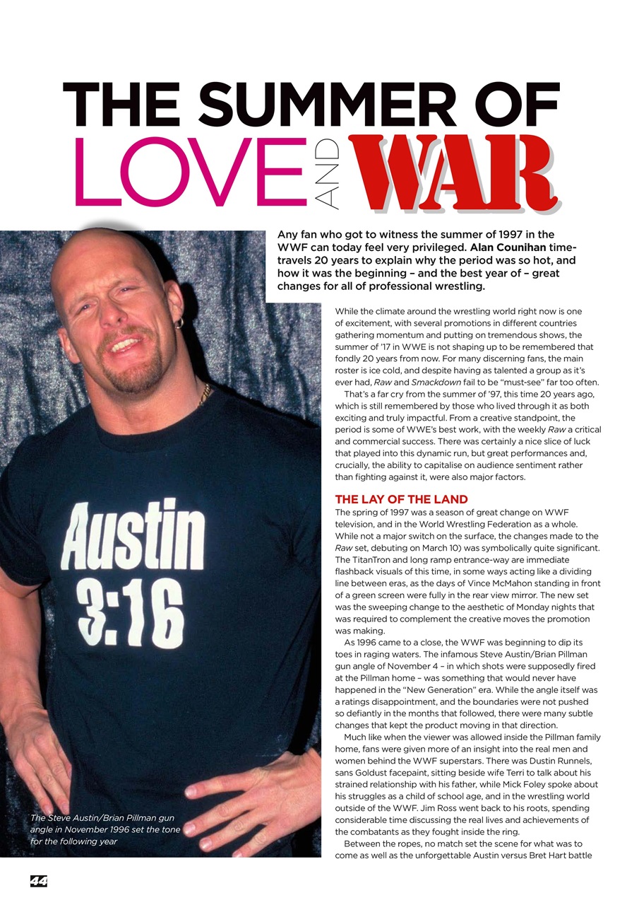Wrestletalk Magazine Preview Pages