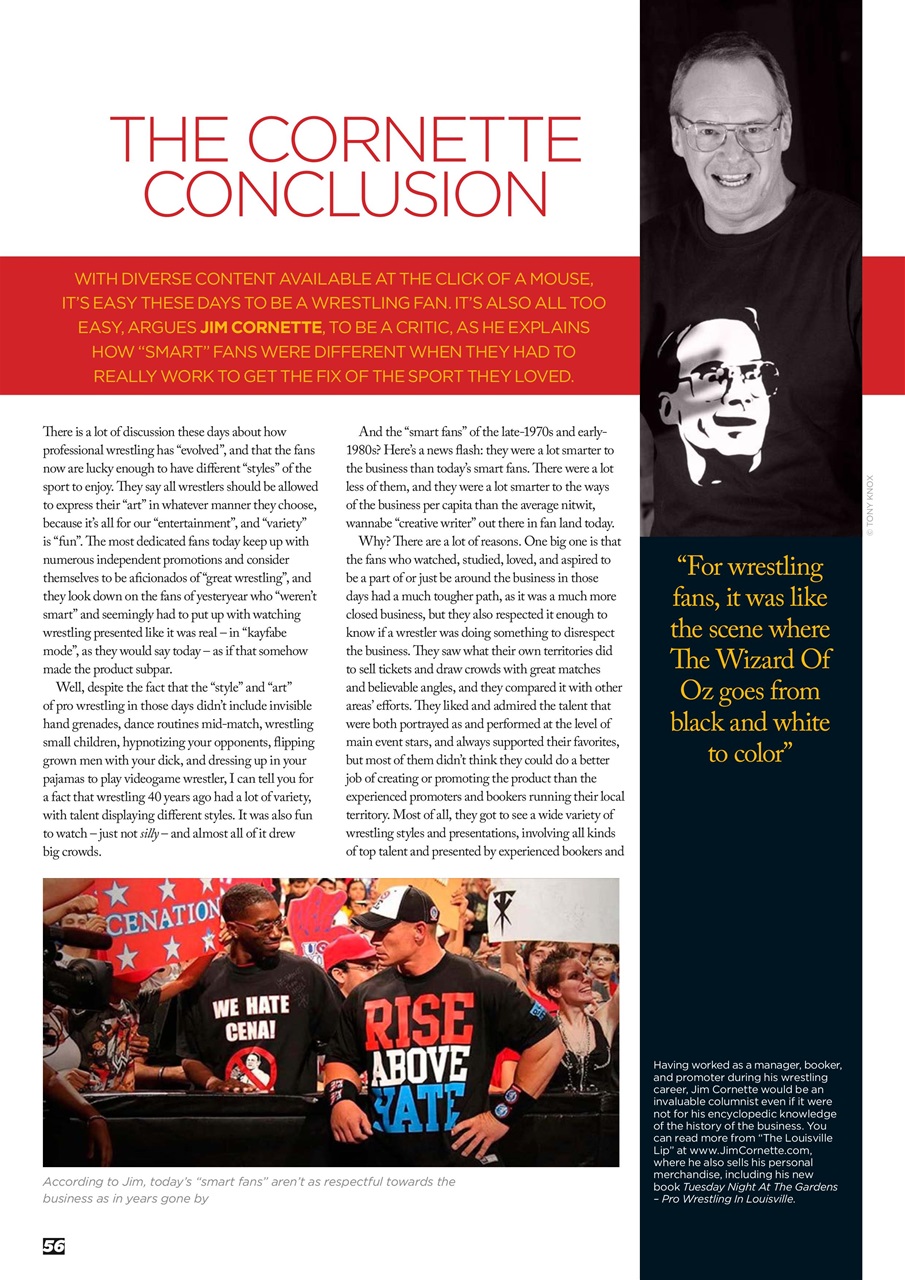 Wrestletalk Magazine Preview Pages