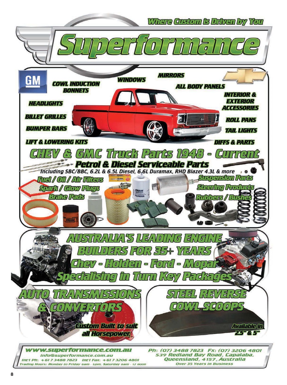 JUST PARTS Preview Pages