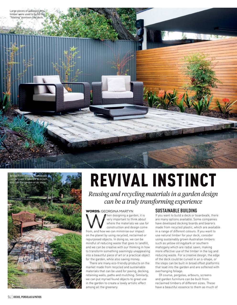 Backyard & Outdoor Living Preview Pages