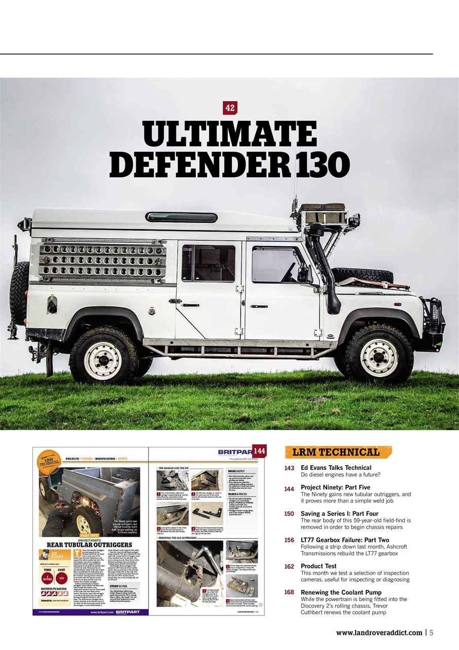 Land Rover Monthly Preview Pages