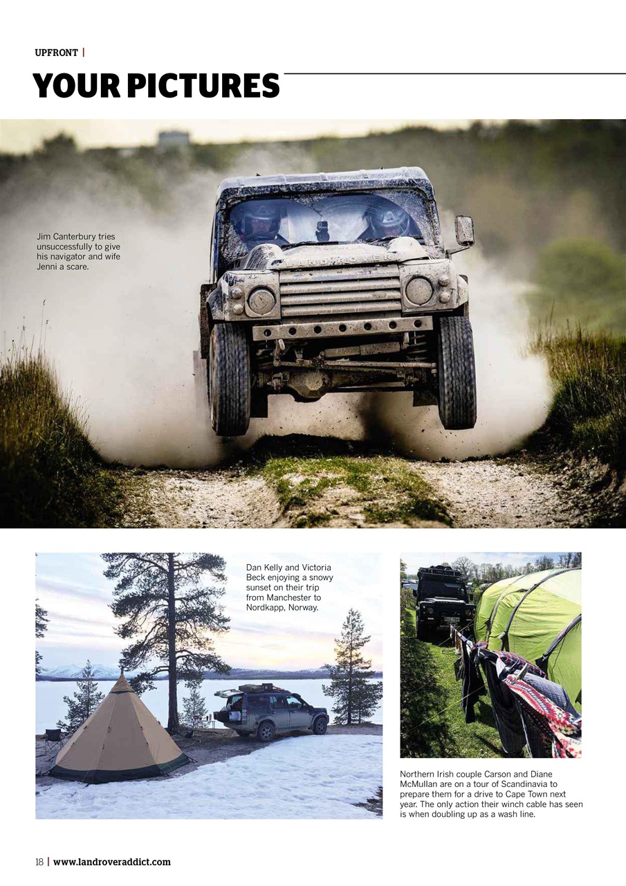 Land Rover Monthly Preview Pages