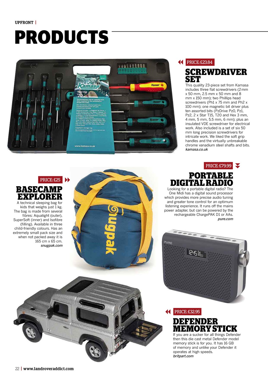 Land Rover Monthly Preview Pages