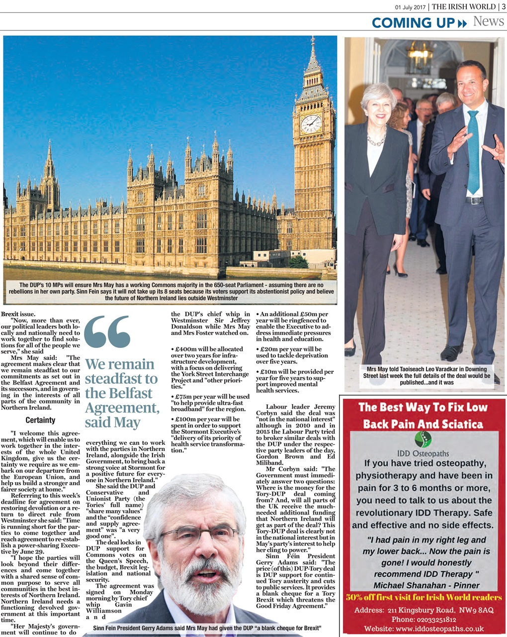 Irish World Preview Pages