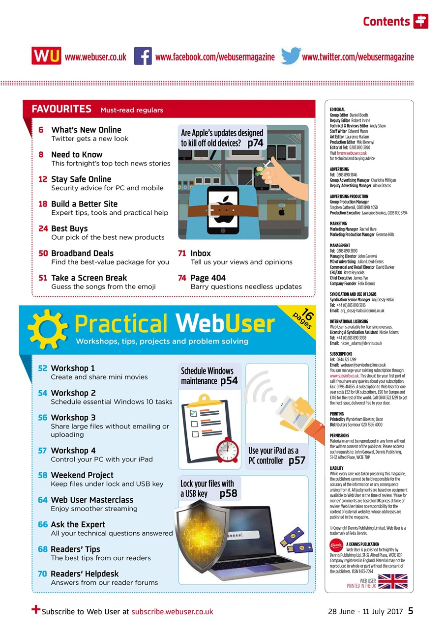 Webuser Preview Pages