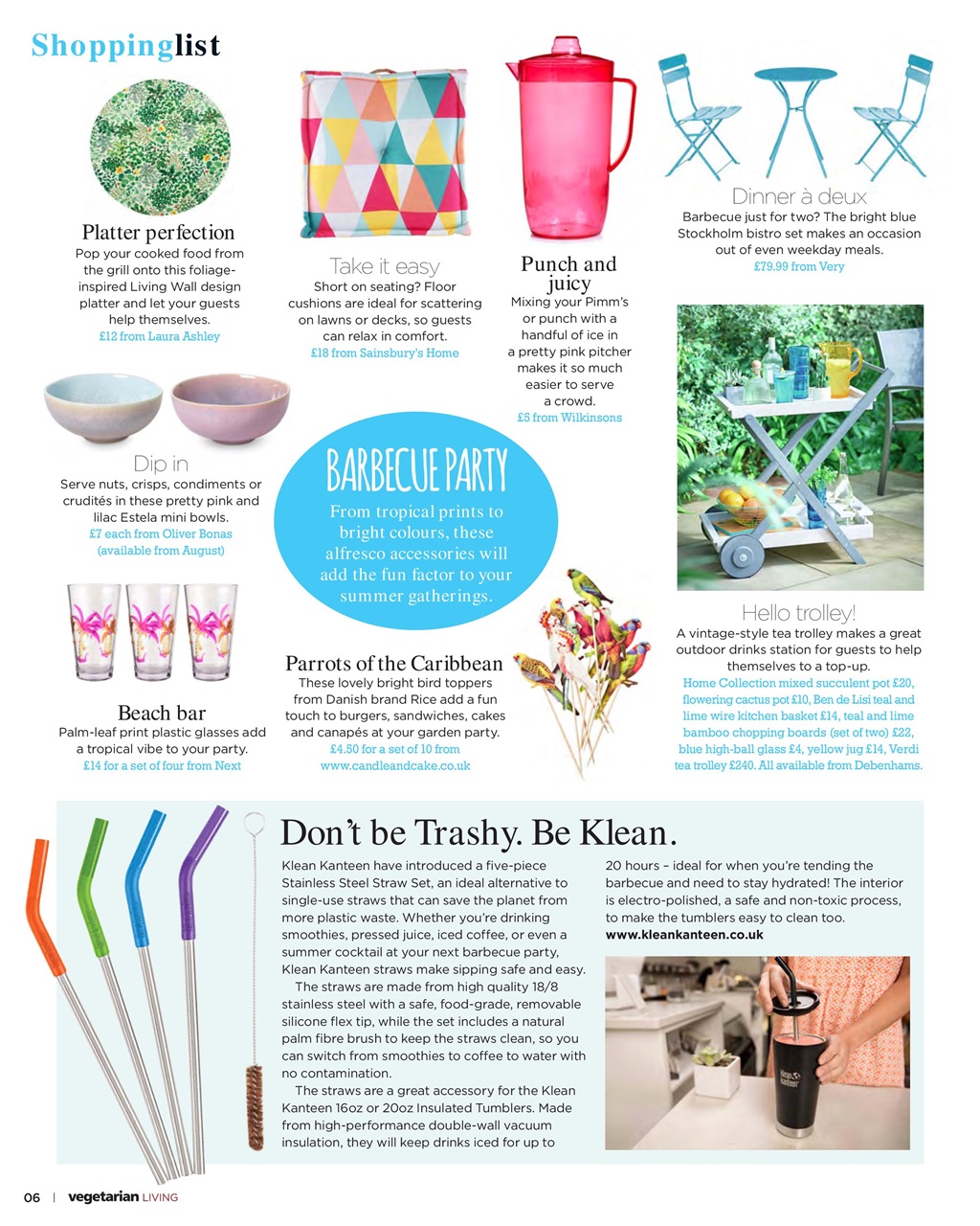Vegetarian Living Preview Pages