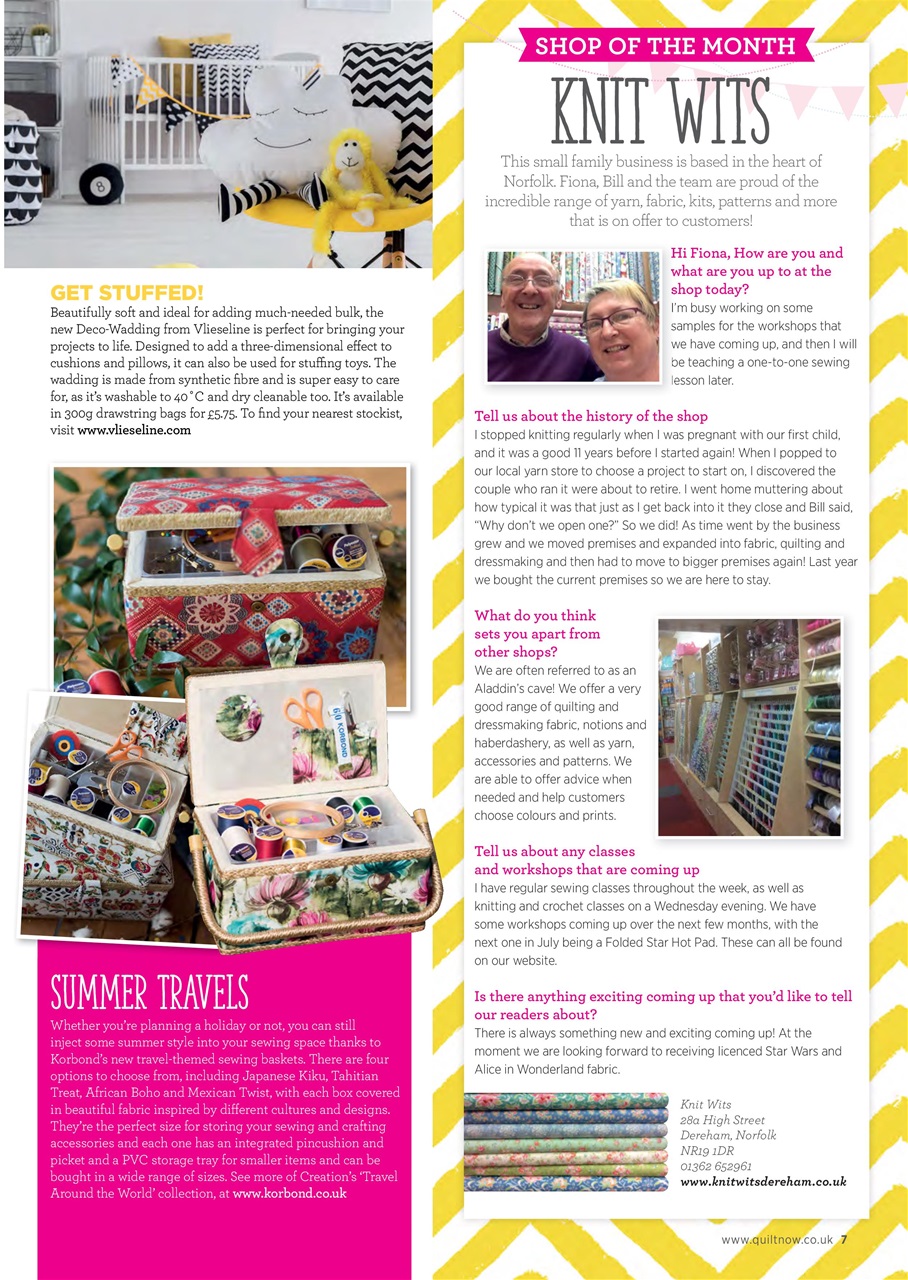 Quilt Now Preview Pages