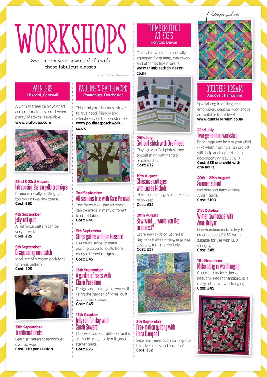 Quilt Now Preview Pages