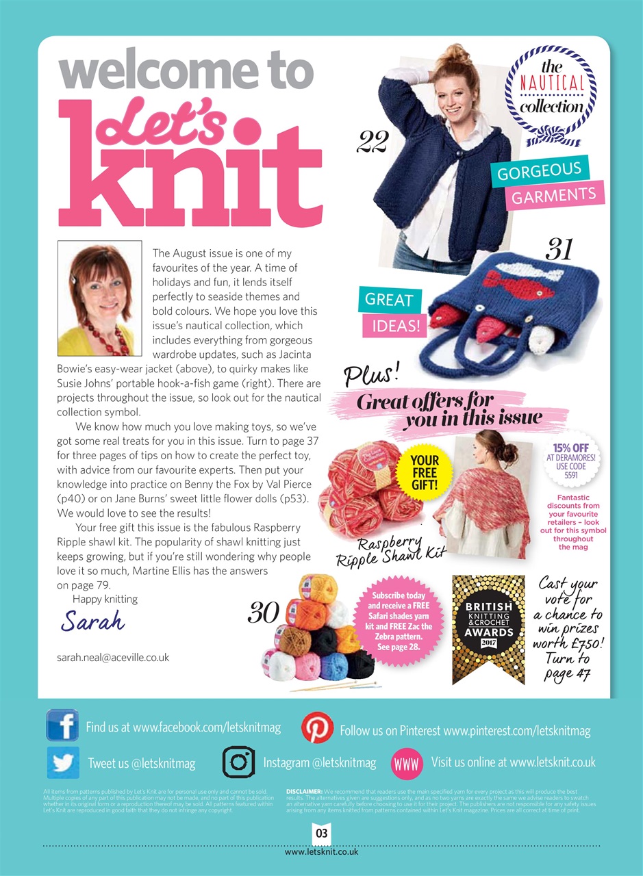 Let's Knit Preview Pages