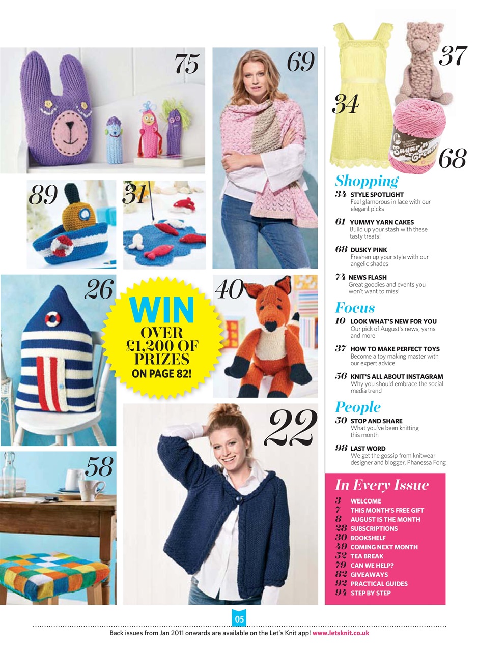 Let's Knit Preview Pages