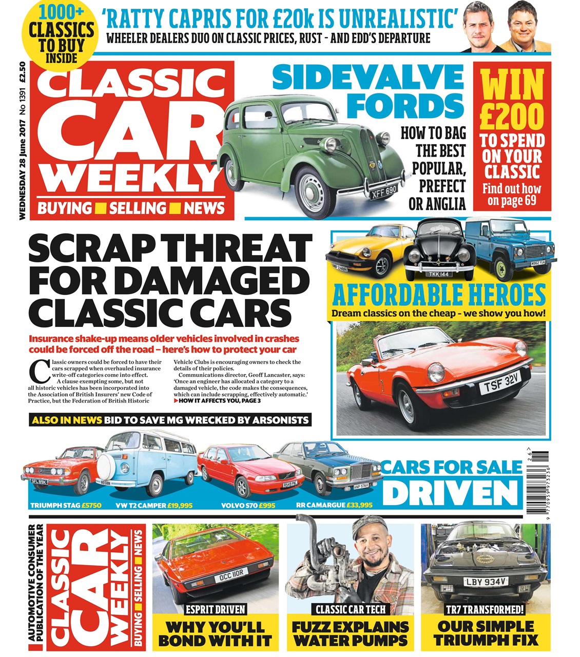 Classic Car Weekly Preview Pages