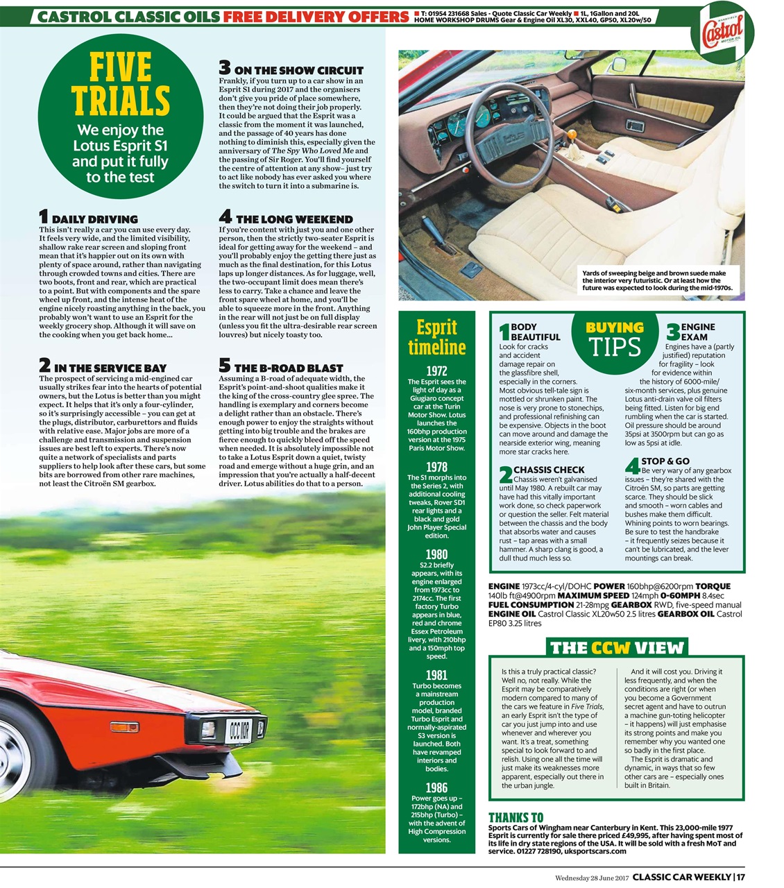 Classic Car Weekly Preview Pages