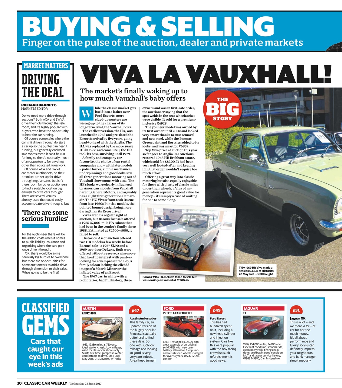 Classic Car Weekly Preview Pages