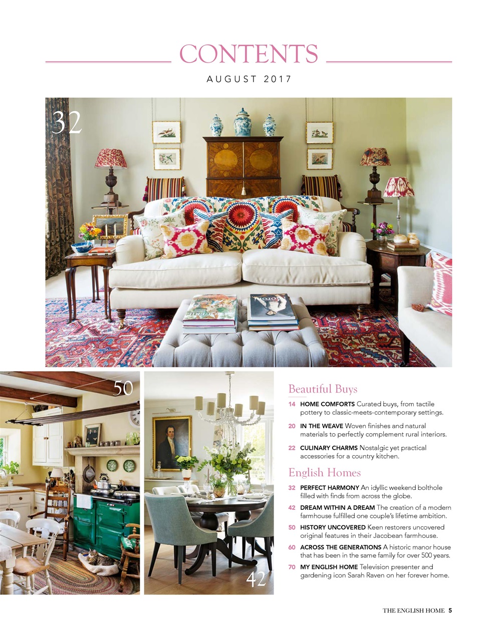 The English Home Preview Pages