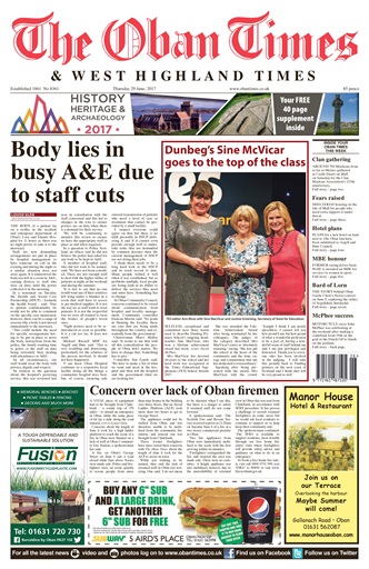 The Oban Times & Lochaber Times issue 