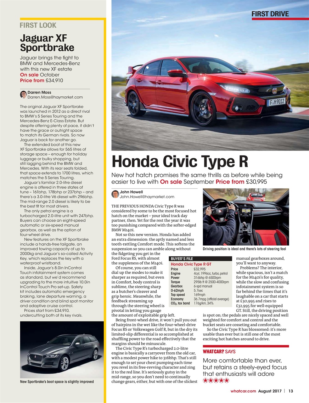 What Car? Preview Pages