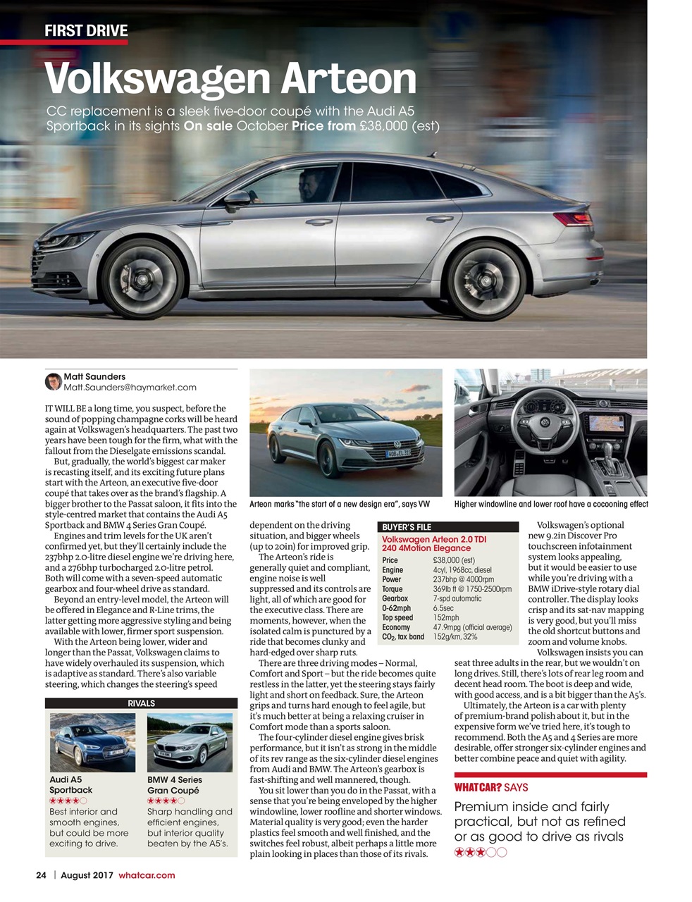 What Car? Preview Pages