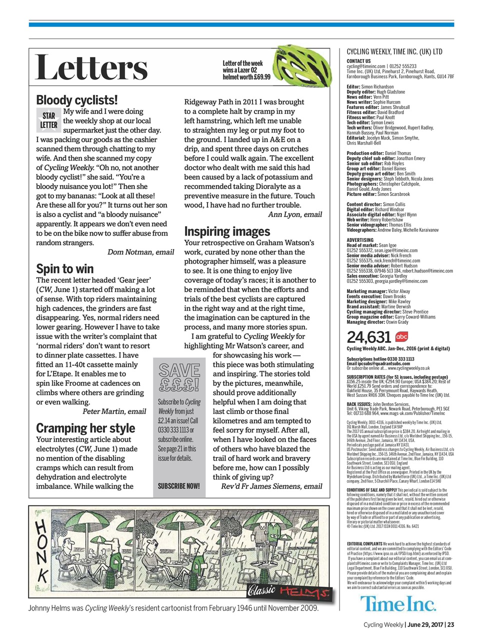Cycling Weekly Preview Pages