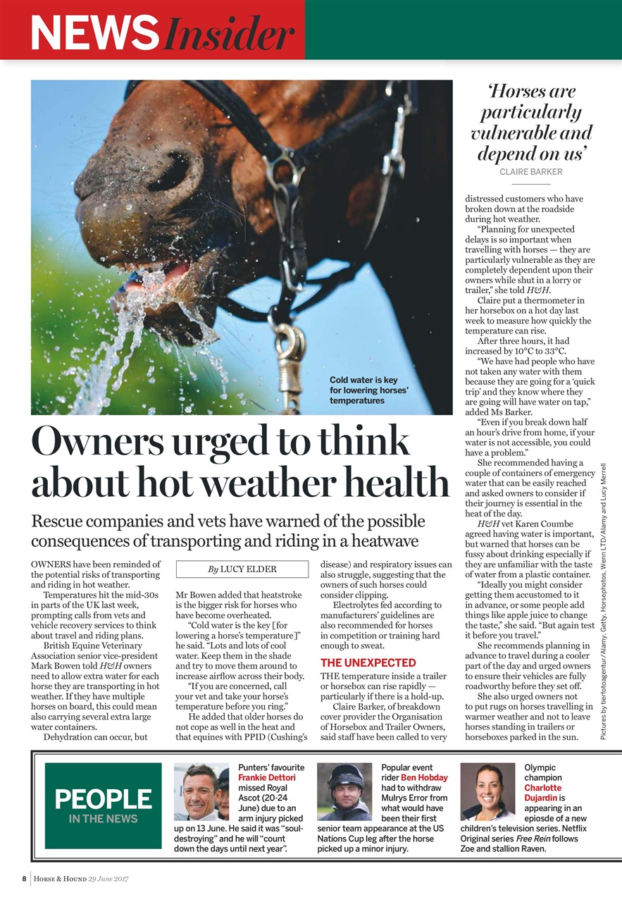 Horse & Hound Preview Pages