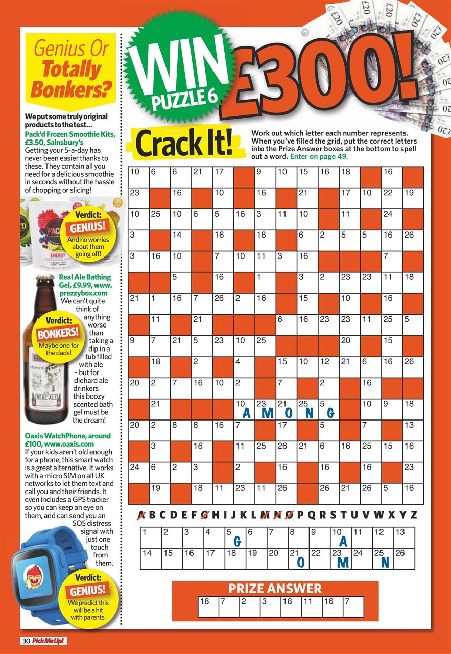 Pick Me Up Preview Pages