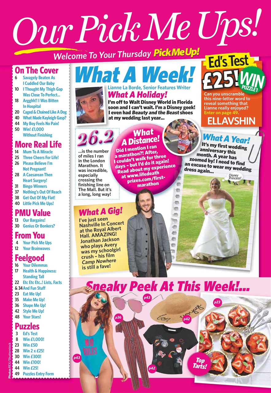 Pick Me Up Preview Pages