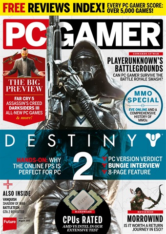 PC Gamer (UK Edition) issue August 2017