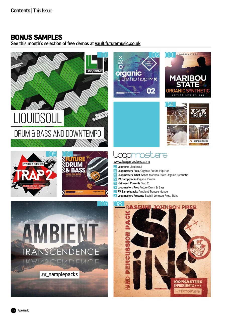 Future Music Preview Pages