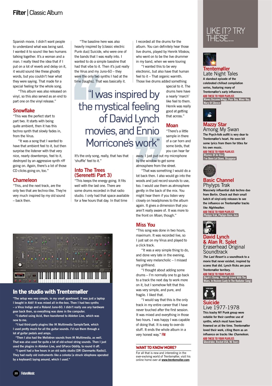 Future Music Preview Pages