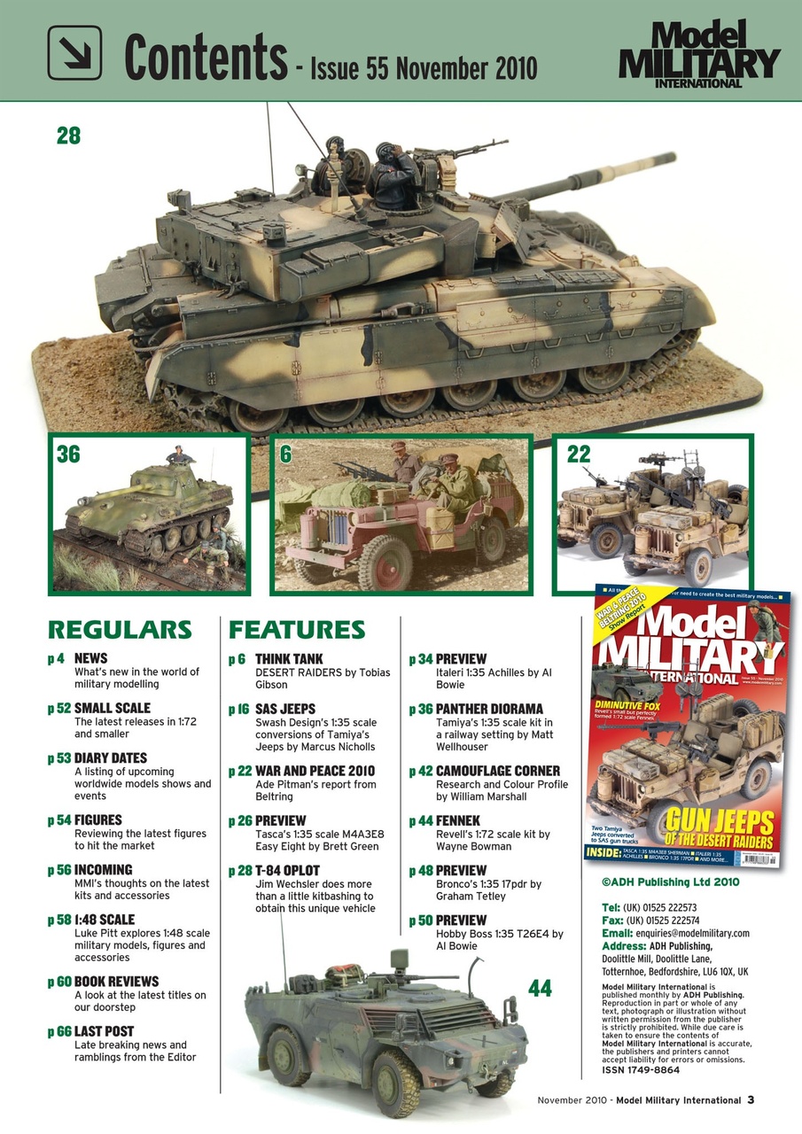 Model Military International Preview Pages