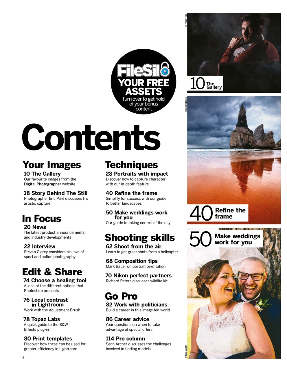 Digital Photographer Preview Pages