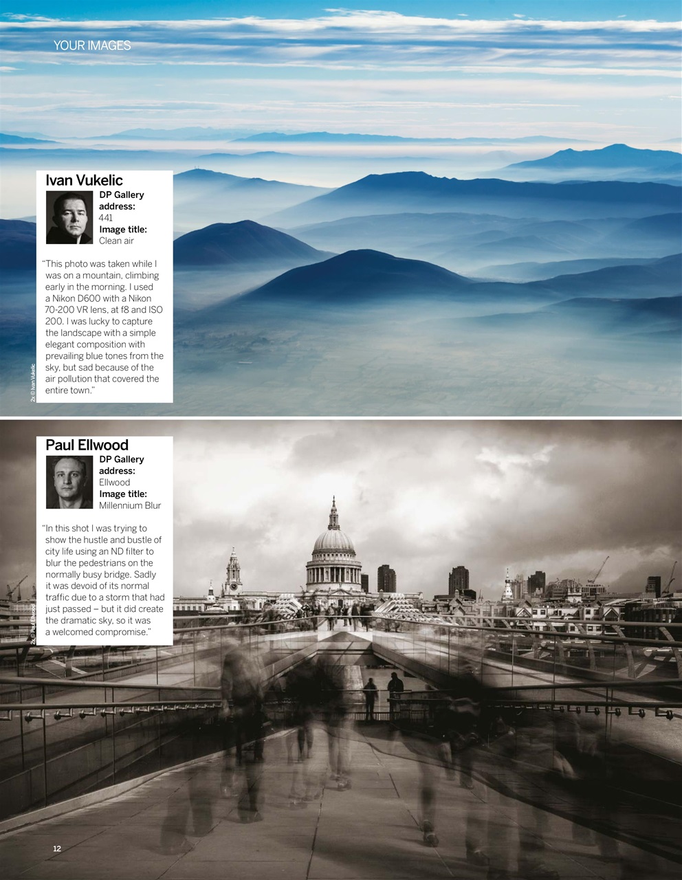 Digital Photographer Preview Pages