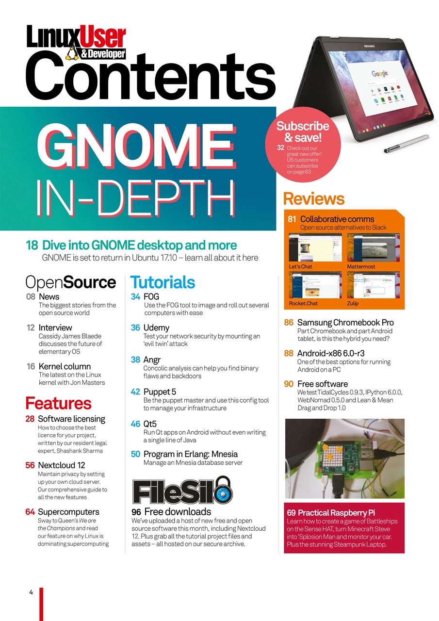 Linux User and Developer Preview Pages