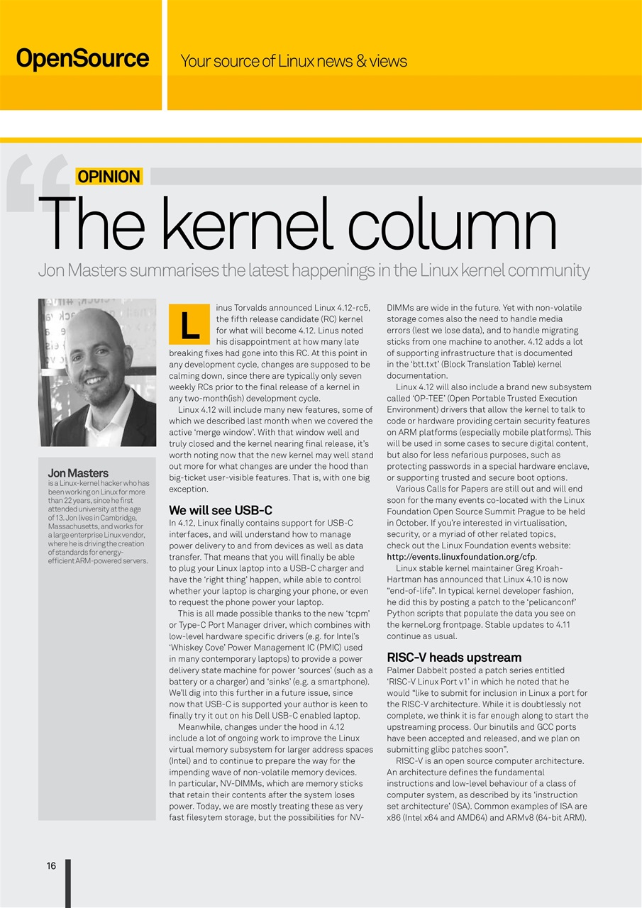 Linux User and Developer Preview Pages