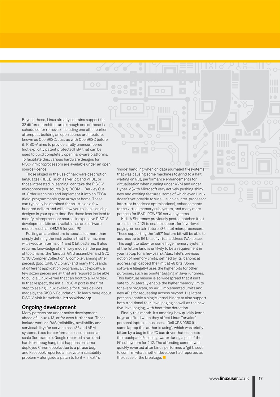 Linux User and Developer Preview Pages